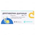 Дротаверин-Дарниця таблетки по 40 мг №30 (10х3)