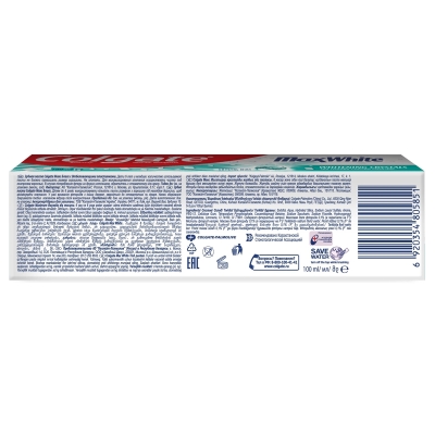 Зубная паста Colgate Макс Блеск Кристальная мята, 100 мл