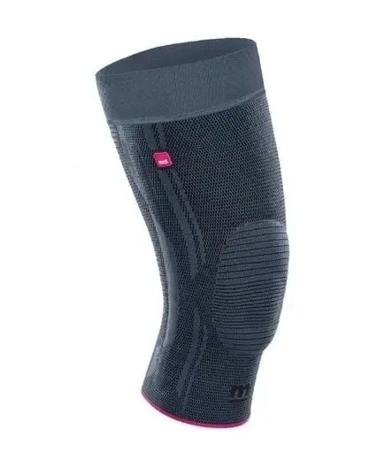 Бандаж на колінний суглоб Medi Genumedi Extrawide з силіконовим пателлярним кільцем з манжетою на повне стегно, колір сірий, розмір 5