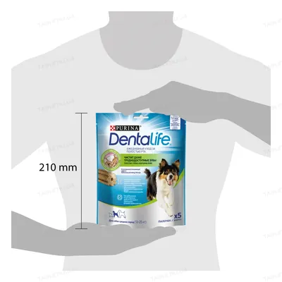 Ласощі Purina DentaLife для собак середніх порід, 115 г
