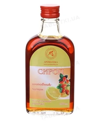 Сироп Ароматика Шипшина-Лимон, 200 мл