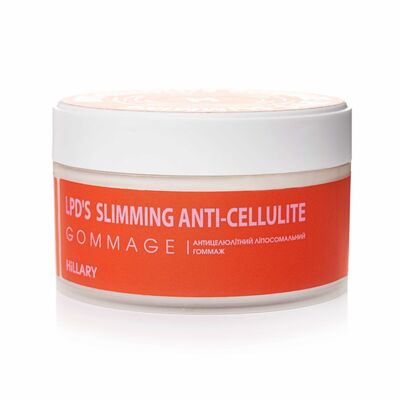 Гоммаж для тела Hillary Anti-Cellulite Gommage LPD's Slimming Антицеллюлитный лифтинг, 200 мл