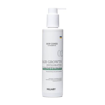 Кондиционер для волос Hillary Hop Cones & B5 Hair Growth Invigorating для роста волос, 250 мл