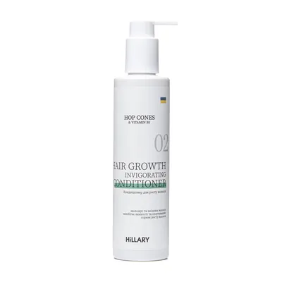 Кондиціонер для волосся Hillary Hop Cones & B5 Hair Growth Invigorating для росту волосся, 250 мл