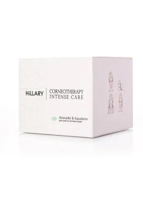 Крем для обличчя Hillary Corneotherapy Intense Care Avocado & Squalane для сухої та чутливої шкіри, 50 мл
