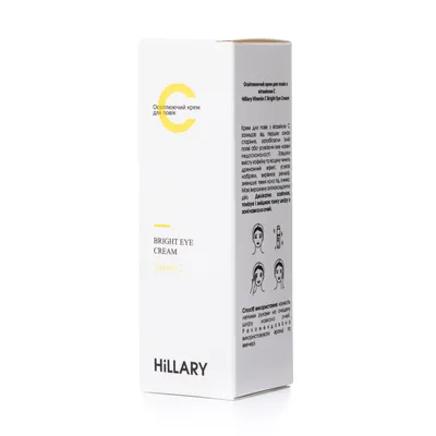 Крем для повік Hillary Vitamin С Bright Eye Cream Освітлюючий, 15 мл