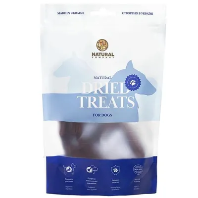 Ласощі для собак Natural Сосиски яловичі, 10 штук