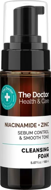 Пінка для вмивання The Doctor Health & Care Niacinamide + Zinc Очищуюча, 150 мл
