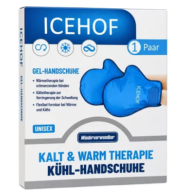 Охолоджуючі рукавички ICEHOF, сині, 1 пара
