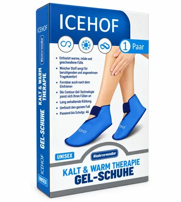 Охолоджуючі черевики ICEHOF, сині, 1 пара