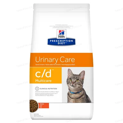 Корм лікувальний для кішок Hill's PD Feline C/D Профілактика струвітів, з куркою, 400 г