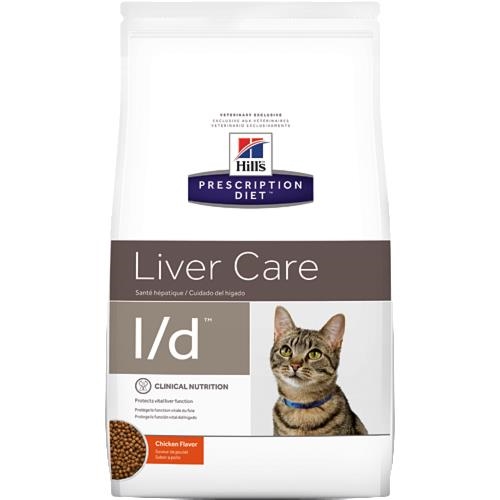 Корм лечебный для кошек Hill's PD Feline L/D при заболеваниях печени, 1,5 кг