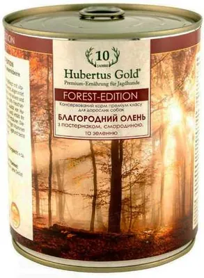 Консерва для собак Hubertus Gold Благородний олень, 800 г