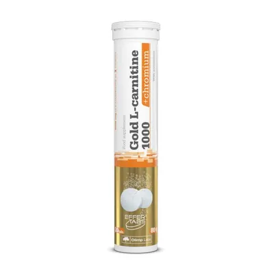 Жироспалювач Olimp Gold L-carnitine 1000 + chromium Лимон-м'ята, 20 таблеток
