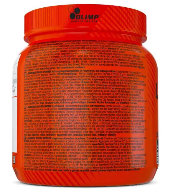 Жироспалювач Olimp L-Carnitine Xplode powder вишня, 300 г