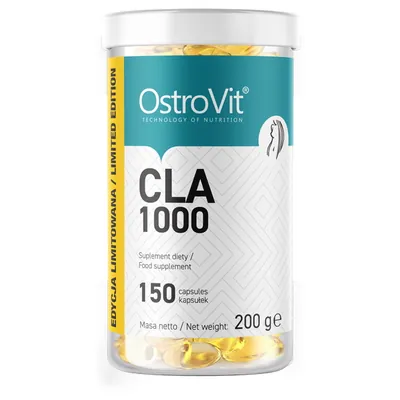 Кон'югована лінолева кислота OstroVit CLA 1000, 150 капсул
