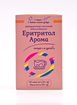 Эритритол Арома порошок по 1,25 г №40 в саше