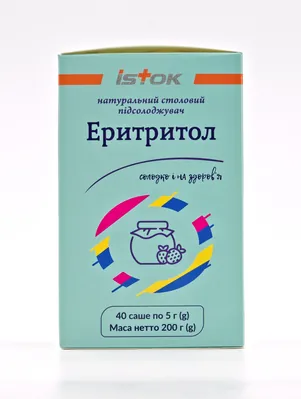 Еритритол порошок по 5 г №40 у саше