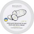 Крем для обличчя та шиї Bioton Cosmetics освіжаючий з екстрактом огірка + SPF 10, 100 мл