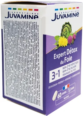 Здоров'я печінки Juvamine Expert Nature таблетки №60