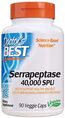 Серрапептаза Doctor's Best Serrapeptase 40000 SPU, 90 капсул