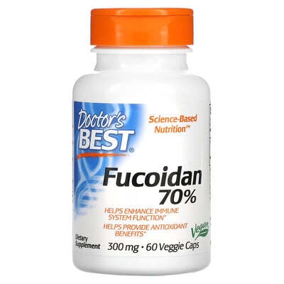 Фукоідан Doctor's Best Fucoidan, 60 капсул