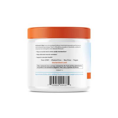 L-цитрулін Doctor's Best L-Citrulline порошок, 200 г