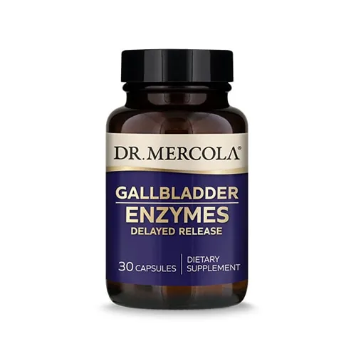Травні ферменти Dr. Mercola Gallbladder Enzymes, 30 капсул
