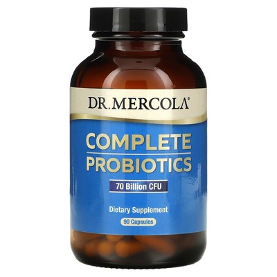 Пробіотики Dr. Mercola Complete Probiotics для розщеплення лактози, 90 капсул