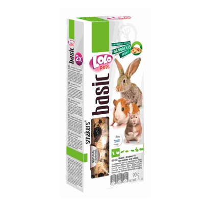 Колосок для гризунів і кроликів Lolo Pets з мюслями, 90 г