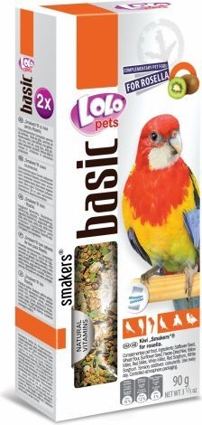 Колосок для попугаев розеллы Lolo Pets с киви, 2 штуки