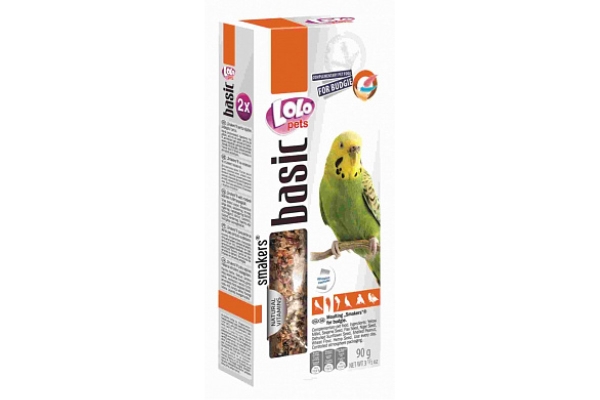 Колосок для хвилястих папуг Lolo Pets в період линьки, 90 г