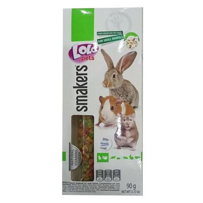 Колосок для хом'яка Lolo Pets з попкорном, 2 штуки