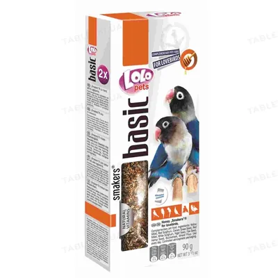 Колосок для нерозлучників Lolo Pets медовий, 2 штуки