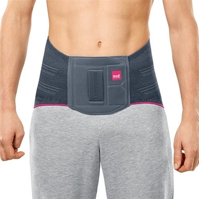 Бандаж поясничный Medi Lumbamed Basic с рёбрами жёсткости, мужской, размер 4