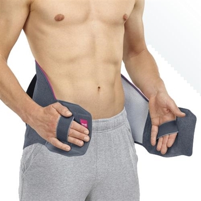 Бандаж поясничный Medi Lumbamed Basic с рёбрами жёсткости, мужской, размер 4