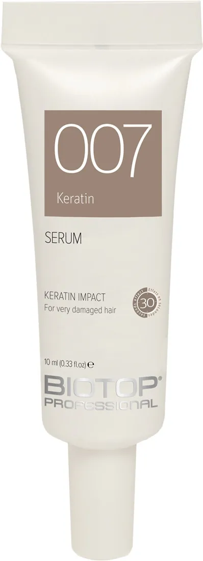 Набір Biotop 007 Keratin Starter Kit (шампунь 100 мл + маска 100 мл + сироватка 10 мл)