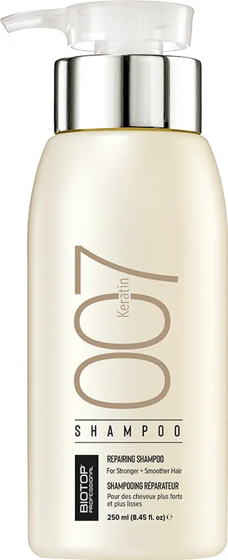 Шампунь для волосся Biotop 007 Keratin з кератином, 250 мл