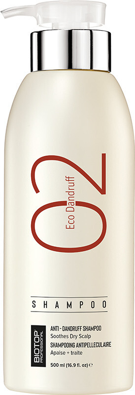 Шампунь для волос Biotop 02 Eco Dandruff экологичный против перхоти, 500 мл