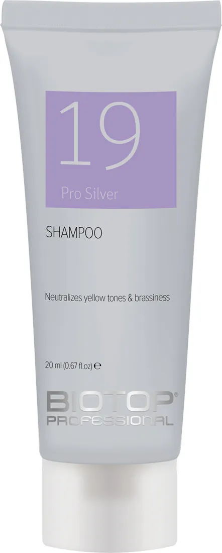 Набір Biotop 19 Pro Silver Sample Kit (шампунь 20 мл + маска 20 мл + олія 10 мл)