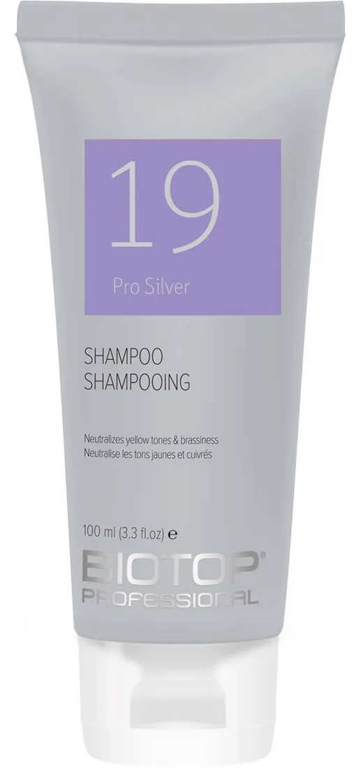 Набір Biotop 19 Pro Silver Starter Kit (шампунь 100 мл + маска 100 мл + олія 10 мл)