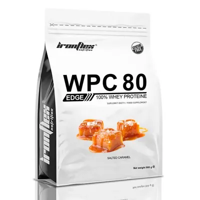 Протеїн сироватковий концентрат IronFlex Nutrition WPC80 Edge солона карамель, 900 г