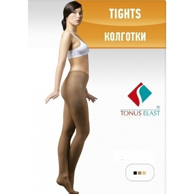 Колготки компрессионные Tonus Elast E469 компрессия 10-18 мм рт.ст., цвет черный, рост 1, размер 4
