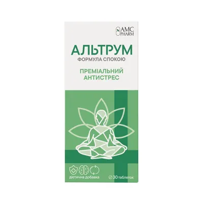 Альтрум AMC Pharm Формула спокою Антистрес преміальний таблетки №30