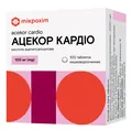 Ацекор кардіо таблетки киш./розч. по 100 мг №100 (25х4)