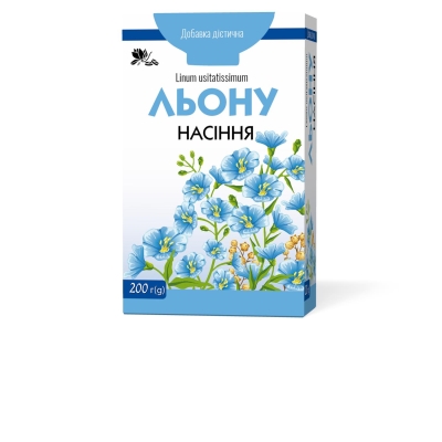 Льна семена по 200 г в пач. Ronpharm