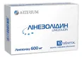 Лінезолідин таблетки, в/плів. обол. по 600 мг №10