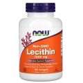Лецитин NOW Lecithin 1200 мг мягкие гелевые капсулы №100