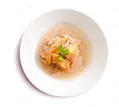 Корм вологий Cherie Flaked Yellowfin Mix Skipjack Tuna & Wild Salmon для котів з ніжними шматочками тунця та дикого лосося в соусі, 80 г