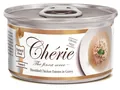 Корм вологий Cherie Shredded Chicken Entrees in Gravy для котів з ніжними шматочками м'яса курки в соусі, 80 г